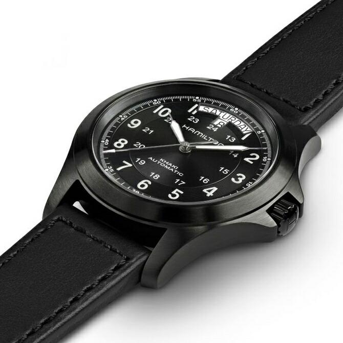 ボーナスストア＋10% ハミルトン HAMILTON カーキ フィールド キング Khaki Field King Auto 自動巻き 40ミリ  正規品 2年保証 腕時計 H64465733の画像