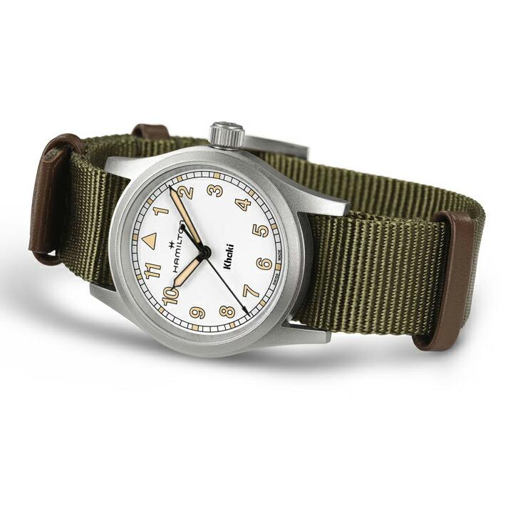 ボーナスストア＋10%【ご購入特典対象商品】ハミルトン HAMILTON Khaki Field カーキフィールド クォーツ 33ミリ ホワイト文字盤 正規品 腕時計 H69301910の画像