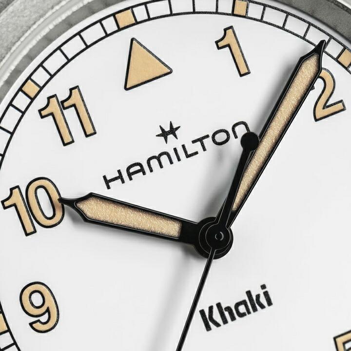ボーナスストア＋10%【ご購入特典対象商品】ハミルトン HAMILTON Khaki Field カーキフィールド クォーツ 33ミリ ホワイト文字盤 正規品 腕時計 H69301910の画像