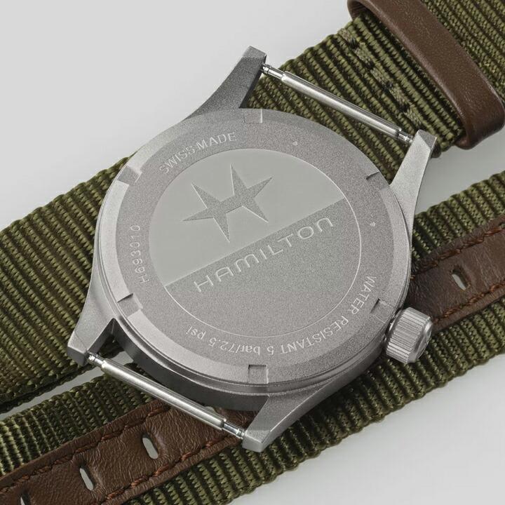 ボーナスストア＋10%【ご購入特典対象商品】ハミルトン HAMILTON Khaki Field カーキフィールド クォーツ 33ミリ ホワイト文字盤 正規品 腕時計 H69301910の画像