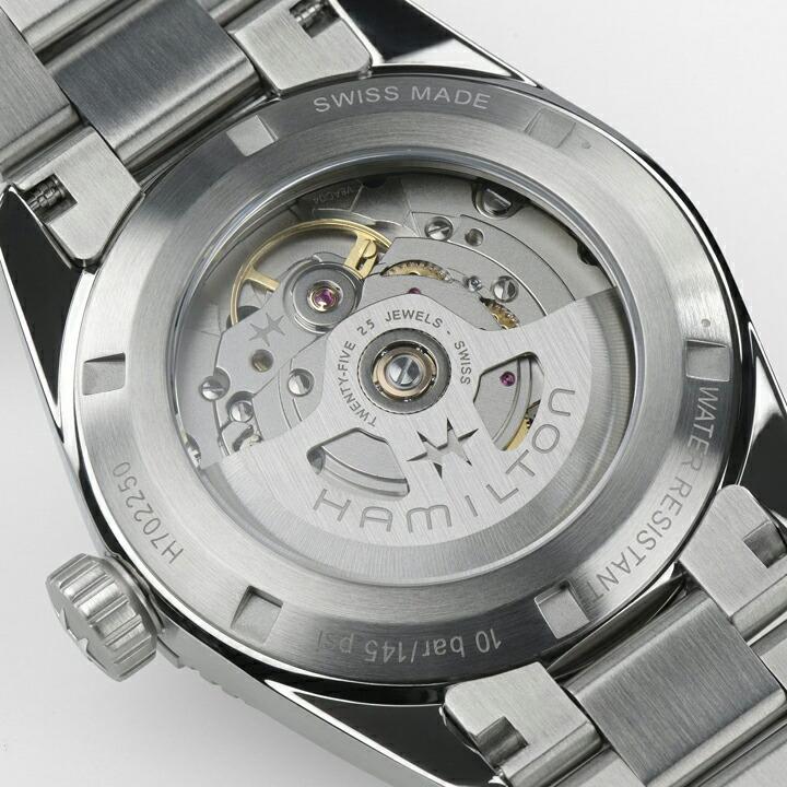 【ご購入特典対象商品】カーキ フィールド エクスペディション 37mm 自動巻き H-10 37ミリ ブラック文字盤 10気圧防水 正規品 2年保証 腕時計 H70225130の画像