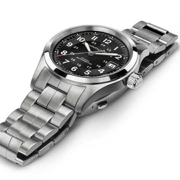 ボーナスストア＋10% ハミルトン  HAMILTON  カーキ フィールド オート  Khaki Field Auto   自動巻き  38mm 10気圧防水 正規品 2年保証 H70455133の画像