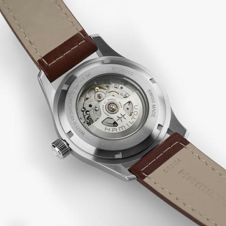 ボーナスストア＋10% ハミルトン  HAMILTON  カーキ フィールド オート  自動巻き  42ミリ  ブルー文字盤 正規品 2年保証 H70605540の画像