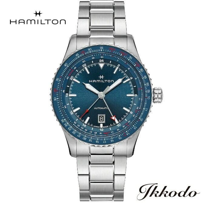 ハミルトン Hamilton カーキアビエーション コンバーターgmt Converter Auto 自動巻き 10気圧防水 日本国内正規品 2年保証 メンズ腕時計 H76715140 H76715140 城下町松本の時計店一光堂 通販 Yahoo ショッピング