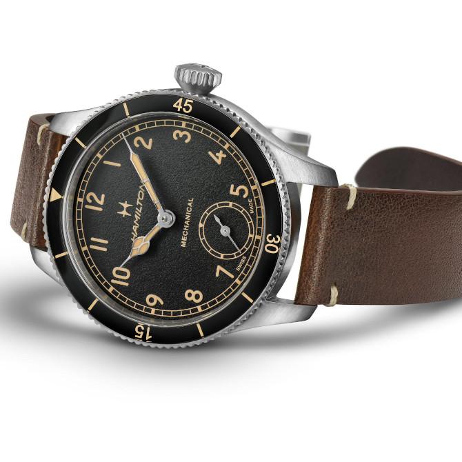 ボーナスストア＋10% ハミルトン HAMILTON カーキアビエーション パイロット パイオニア 手巻き 43mm メンズ腕時計 正規品 2年保証 H76719530の画像