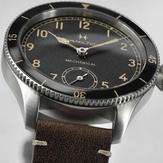 ボーナスストア＋10% ハミルトン HAMILTON カーキアビエーション パイロット パイオニア 手巻き 43mm メンズ腕時計 正規品 2年保証 H76719530の画像