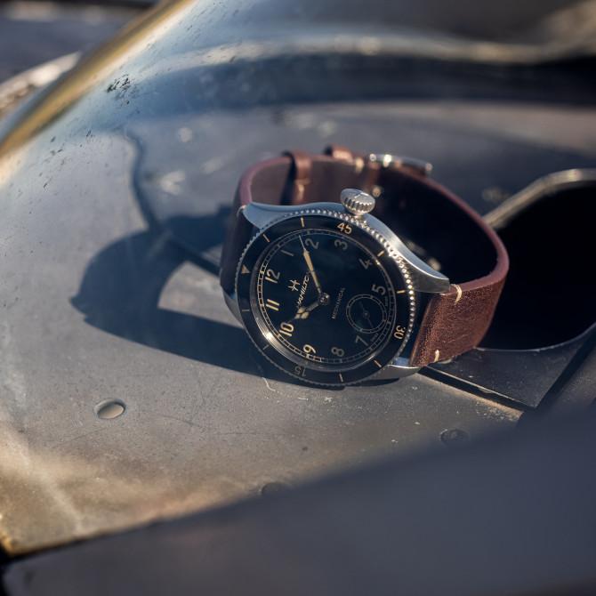 ボーナスストア＋10% ハミルトン HAMILTON カーキアビエーション パイロット パイオニア 手巻き 43mm メンズ腕時計 正規品 2年保証 H76719530の画像