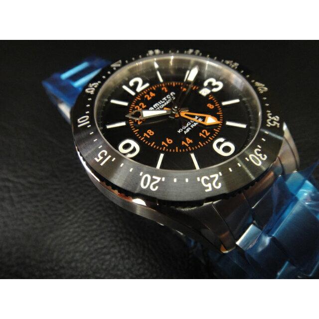 ボーナスストア＋10% ハミルトン HAMILTON カーキ パイロットGMT Pilot GMT 自動巻き  正規品 2年保証 H76755131の画像