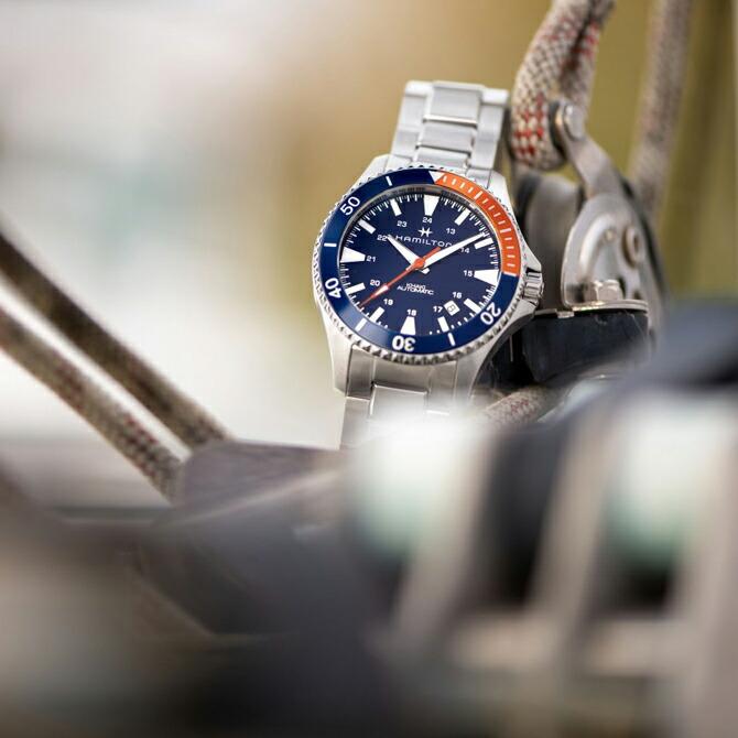 ボーナスストア＋10% ハミルトン HAMILTON カーキ ネイビースキューバ Scuba Auto H-10自動巻き 40ミリ  正規品 2年保証 腕時計 H82365141の画像