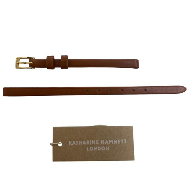 KATHARINE HAMNETT LONDON サイドストラップレザー27cm KATHARINE