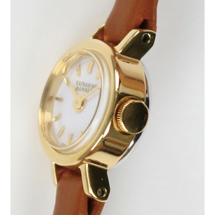 キャサリンハムネット KATHARINE HAMNETT SMAL ROUND クォーツ 3気圧