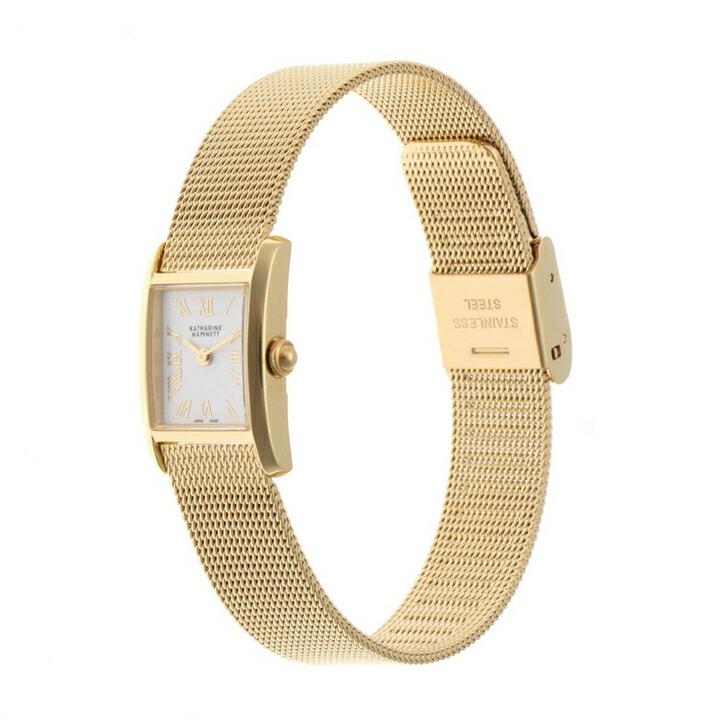 新品未使用★キャサリンハムネット腕時計スモールセコンドベイビー★ローズゴールド KATHARINE HAMNETT LONDON キャサリンハムネット BABY RECTANGLE