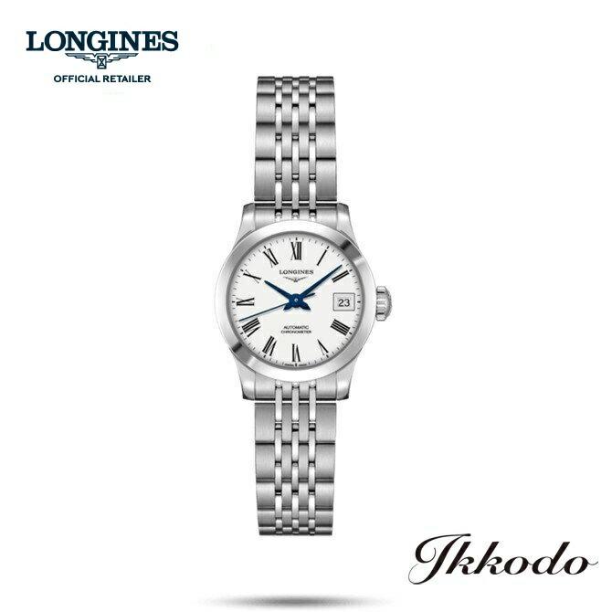 LONGINES RECORDホワイト文字盤 LONGINES RECORDホワイト文字盤