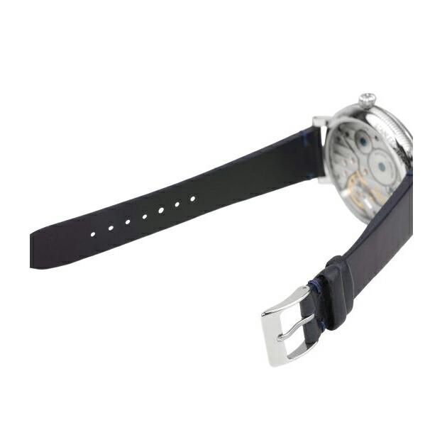 BERTHET ベルテ LYSリス 手巻き ブラウンレザーストラップ 50M防水 46mm 日本国内正規品 2年保証 LYS.46.BL.S.L【LYS46BLSL】の画像