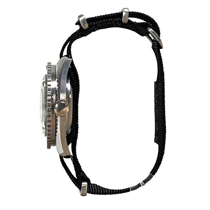 ナバルウォッチ Naval Watch ロイヤルミリタリーダイバータイプ  41mm 自動巻き 正規品  腕時計 MIL.-05A SV/BK MIL05ASVBKの画像
