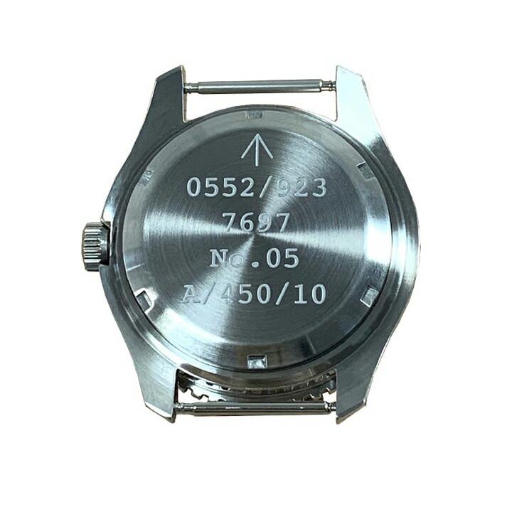 ナバルウォッチ Naval Watch ロイヤルミリタリーダイバータイプ  41mm 自動巻き 正規品  腕時計 MIL.-05A SV/BK MIL05ASVBKの画像