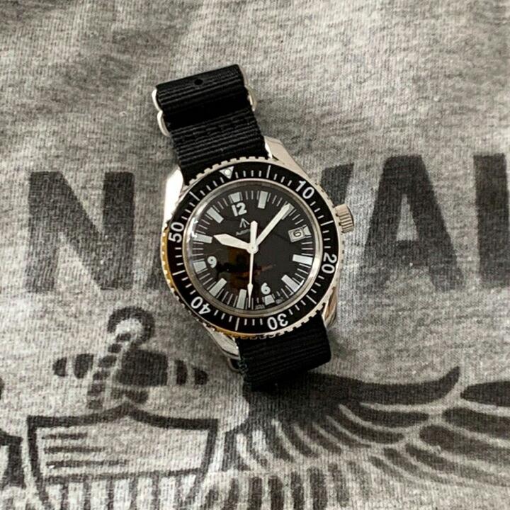ナバルウォッチ Naval Watch ミリタリー military Automatic ROYAL 