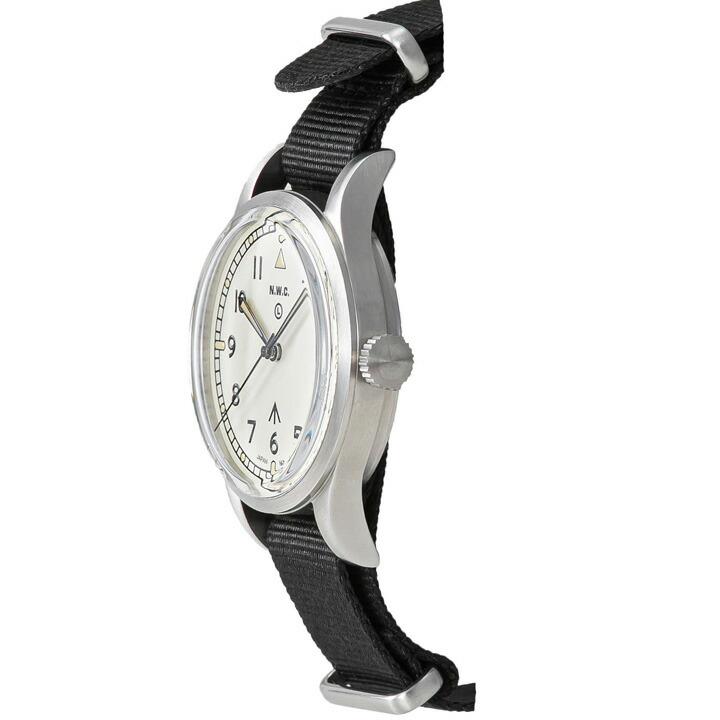 ナバルウォッチ Naval Watch ミリタリー military Automatic British ROYAL Army "W10"  TYPE 自動巻き 正規品  腕時計 MIL.-06 SV/WHの画像
