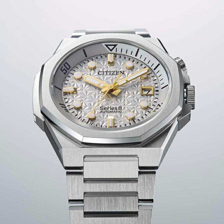ボーナスストア＋10% シチズン CITIZEN シリーズエイト 世界限定1,200本 Series8  890 Mechanical Limited Model 自動巻き正規品 腕時計 NB6060-58Hの画像