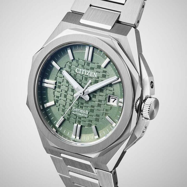 ボーナスストア＋10% シチズン CITIZEN シリーズエイト Series 8  Mechanical  自動巻き 39.3mm 10気圧防水 正規品 腕時計 NB6080-51W  NB608051Wの画像