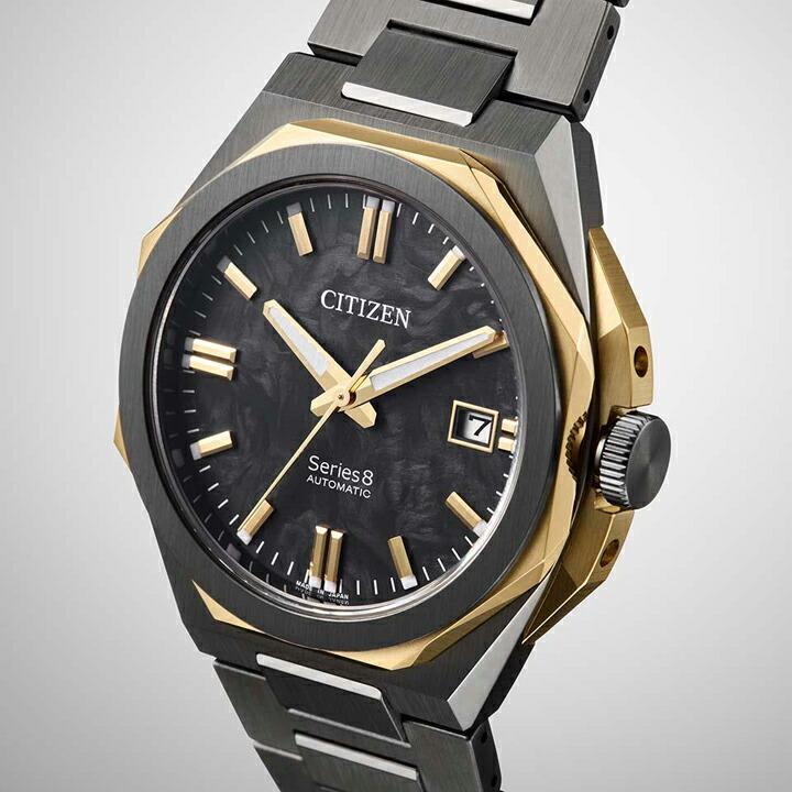 ボーナスストア＋10% シチズン CITIZEN シリーズエイト 世界限定1,200本 Series 8  Limited Model 自動巻き 39.3mm 10気圧防水 正規品 腕時計 NB6086-54Eの画像