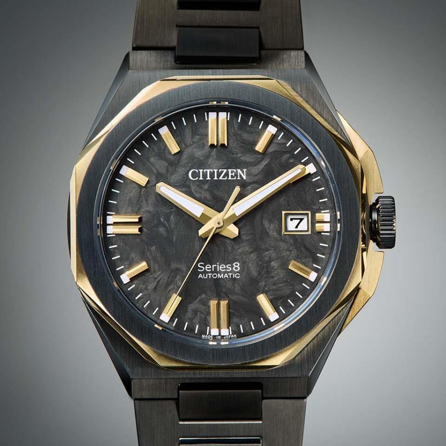 ボーナスストア＋10% シチズン CITIZEN シリーズエイト 世界限定1,200本 Series 8  Limited Model 自動巻き 39.3mm 10気圧防水 正規品 腕時計 NB6086-54Eの画像