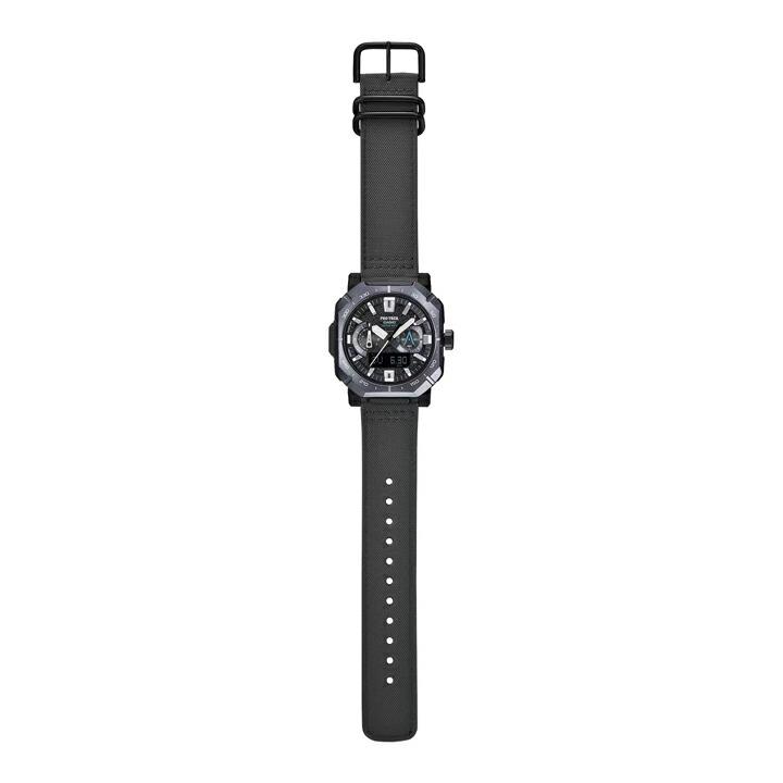 PROTREK プロトレック Climber Line カシオ CASIO ソーラー電波 45.8mm 10気圧防水 正規品 腕時計 PRW-B1000B-2JF  PRWB1000B2JFの画像