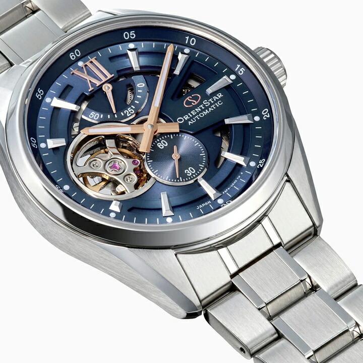 ボーナスストア＋10% オリエントスター ORIENT STAR  モダンスケルトン 自動巻き 41mm 正規品 腕時計 RK-AV0135L  RKAV0135Lの画像