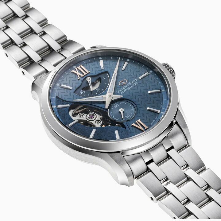 ボーナスストア＋10% オリエントスター ORIENT STAR  レイヤードスケルトン 自動巻き 41mm 10気圧防水 正規品 腕時計 RK-AV0B08L  RKAV0B08Lの画像