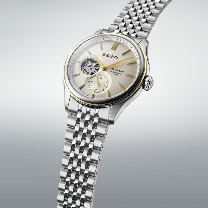 ボーナスストア＋10%【コアショップ限定】 セイコー SEIKO プレザージュ PRESAGE クラシックシリーズ 自動巻き 40.2mm 10気圧防水 腕時計 正規品 SARJ010の画像