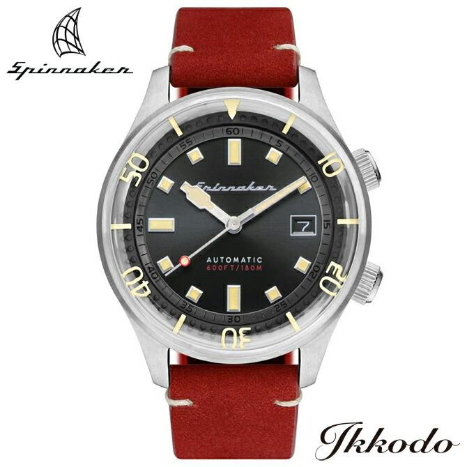 スピニカー SPINNAKER ブラッドナー BRADNER 自動巻き 42mm ブラック 