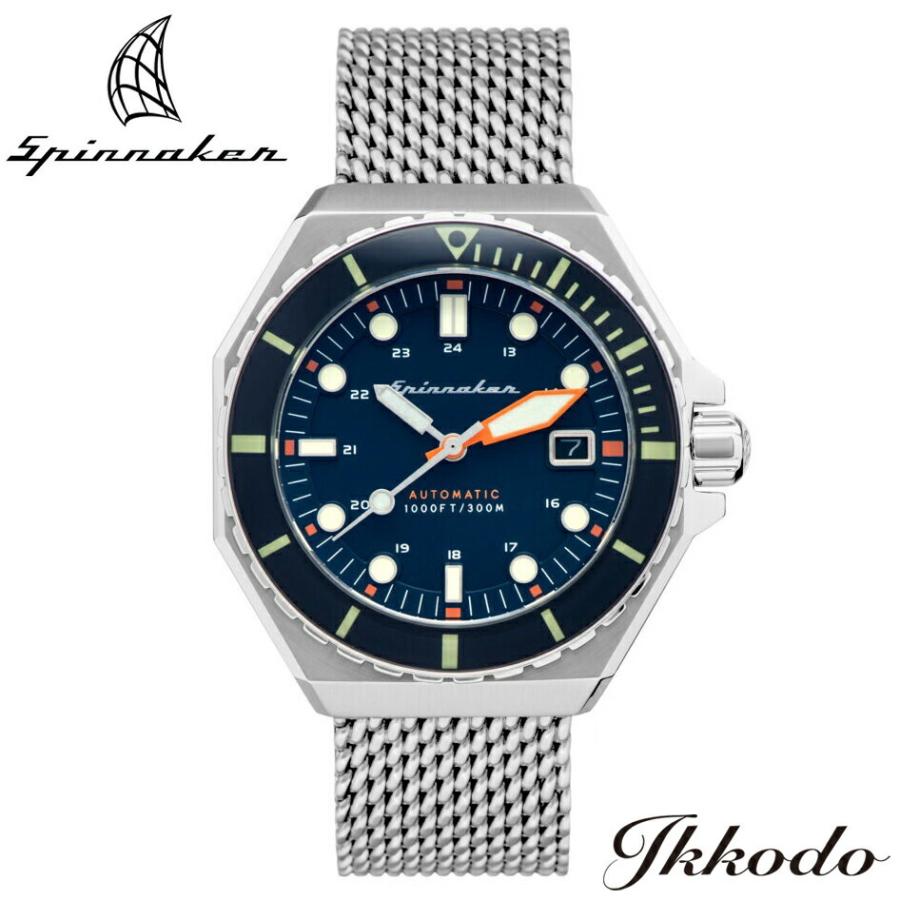 スピニカー SPINNAKER デュマ DUMAS 自動巻き 30気圧防水 メンズ腕時計 