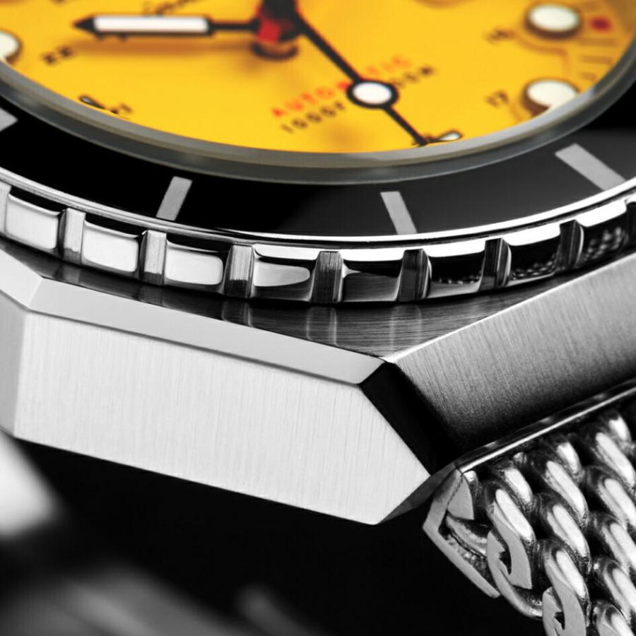スピニカー SPINNAKER デュマ DUMAS 自動巻き 46mm イエローダイヤル 