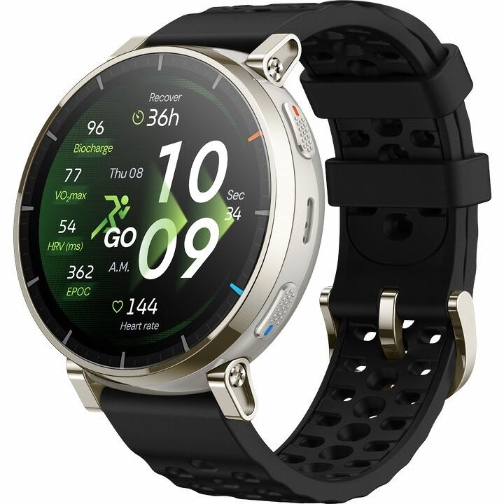 アマズフィット Amazfit  アクティブ 3 プレミアム Active 3 Premium  スマートウォッチ ランニング SP170082の画像