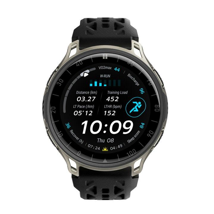 アマズフィット Amazfit チーター 2 プロ Cheetah 2 Pro  チタン スマートウォッチ 正規品 32Gストレージ 心拍 睡眠 健康管理 音声操作 SP170083の画像