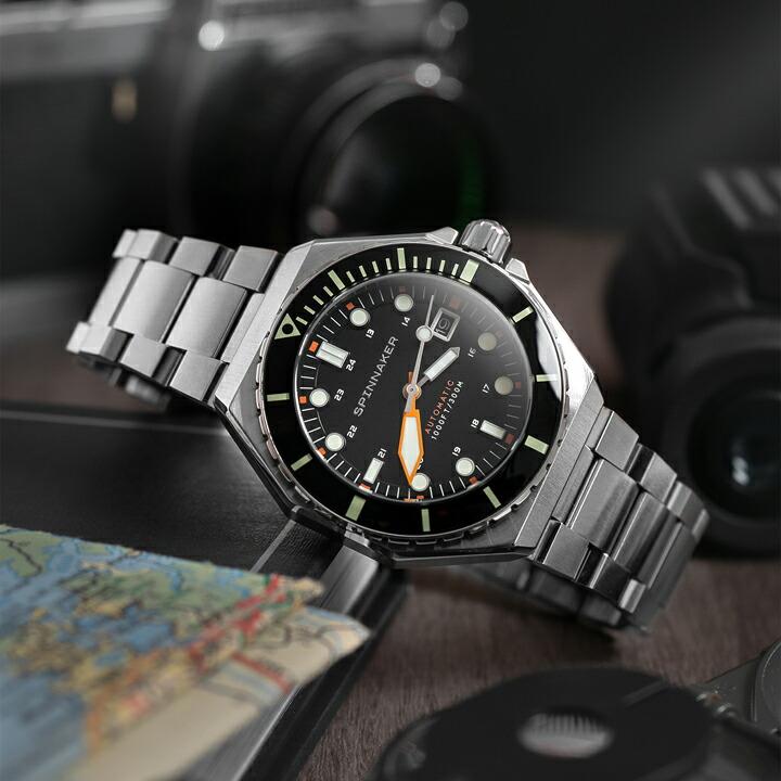 ボーナスストア＋10% スピニカー デュマ SPINNAKER DUMAS 自動巻き 44mm 300M防水 腕時計 日本国内正規品 2年保証 SP-5081-FF SP5081FFの画像
