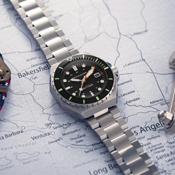 ボーナスストア＋10% スピニカー デュマ SPINNAKER DUMAS 自動巻き 44mm 300M防水 腕時計 日本国内正規品 2年保証 SP-5081-FF SP5081FFの画像