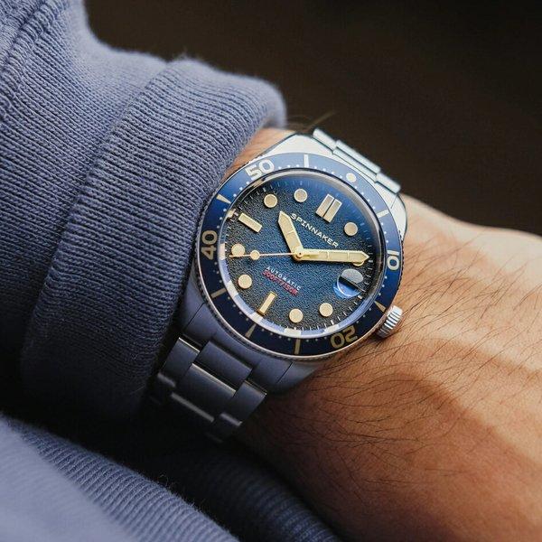 SPINNAKER（スピニカー） クロフト CROFT MID SIZE REGIMENT BLUE 自動