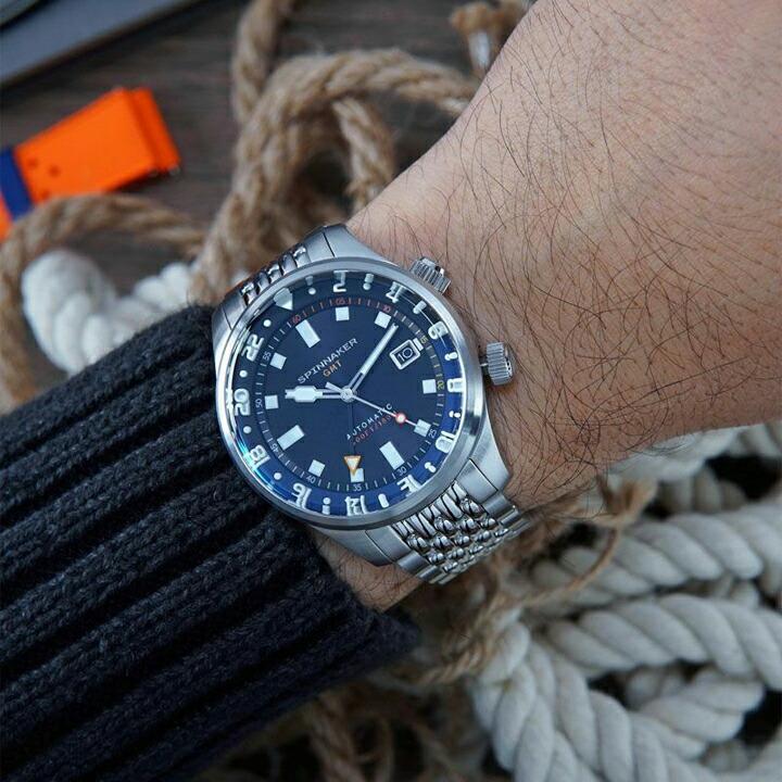 ボーナスストア＋10% スピニカー ブラッドナー SPINNAKER BRADNER GMT AUTOMATIC 自動巻き 42mm 18気圧防水 腕時計 正規品 2年保証 SP-5121-66の画像