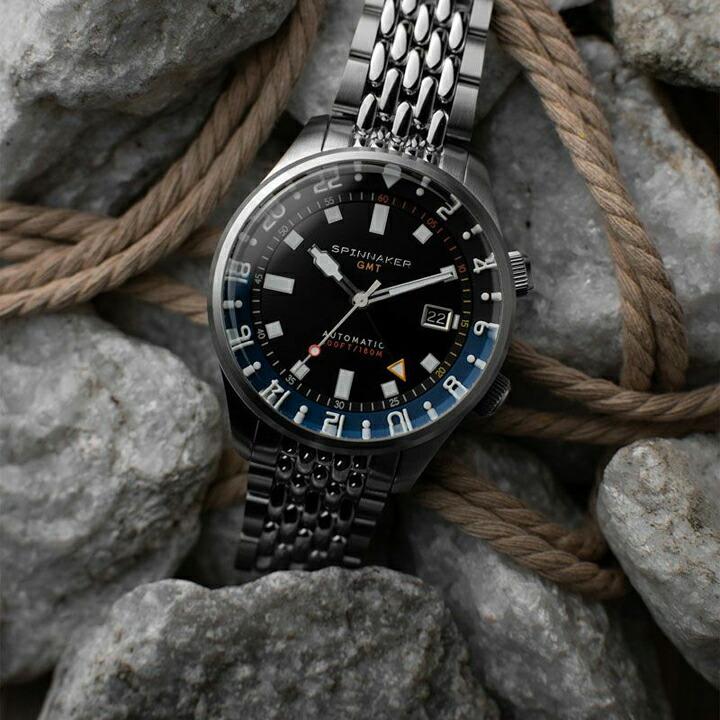 ボーナスストア＋10% スピニカー ブラッドナー SPINNAKER BRADNER GMT AUTOMATIC 自動巻き 42mm 18気圧防水 腕時計 正規品 2年保証 SP-5121-66の画像