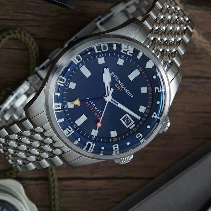 ボーナスストア＋10% スピニカー ブラッドナー SPINNAKER BRADNER GMT AUTOMATIC 自動巻き 42mm 18気圧防水 腕時計 正規品 2年保証 SP-5121-66の画像
