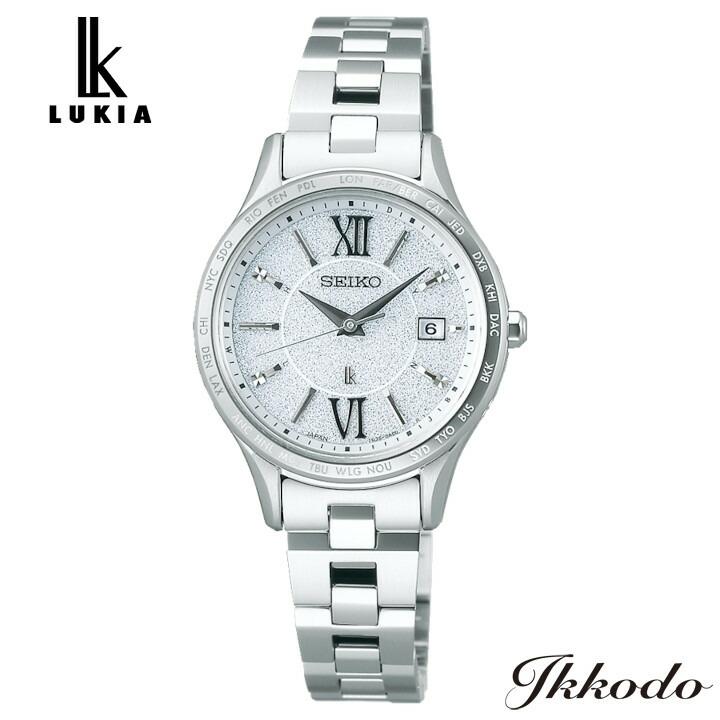 稼働/コマ付✨セイコー ルキア 腕時計 ソーラー V111 ダイヤ 10気圧防水 LUKIA ボーナスストア＋10% SEIKO セイコー ルキア Standard