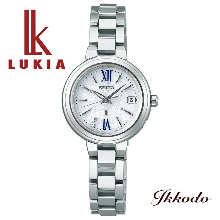 [未使用品]SEIKO ソーラー電波 レディース腕時計 10気圧防水 LUKIA セイコー SEIKO ルキア Essential Collection ソーラー電波 10
