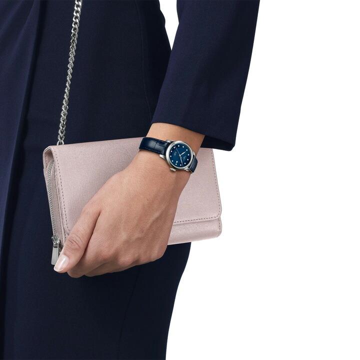ボーナスストア＋10%【ご購入特典対象商品】TISSOT ティソ ルロックル 自動巻き 29mm ダイヤ付き 正規品 レディース 腕時計 2年保証 T0062071604600の画像