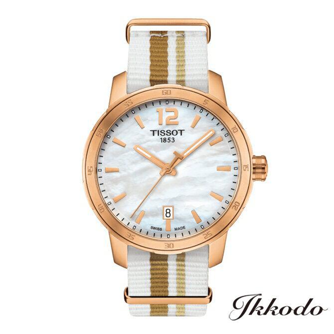 ボーナスストア＋10% TISSOT ティソ クイックスター クォーツ ホワイト 