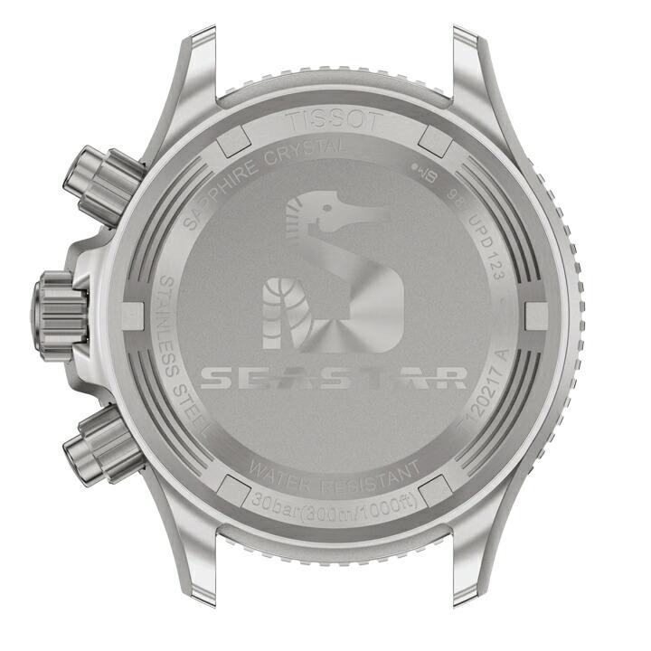 ボーナスストア＋10%【ご購入特典対象商品】TISSOT ティソ シースター1000 クォーツ クロノグラフ  38mm 30気圧防水 正規品 2年保証  T1202171701100の画像