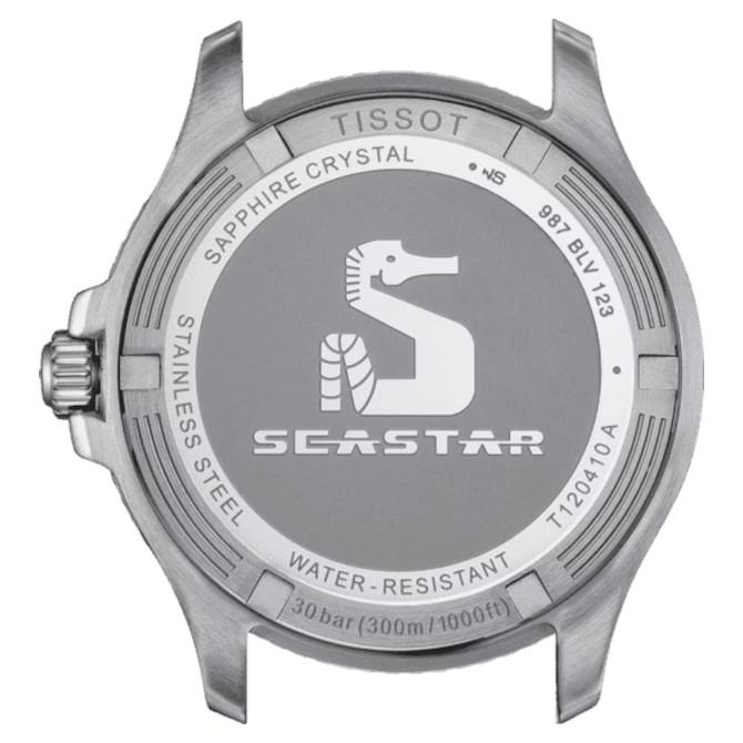 ボーナスストア＋10% ご購入特典対象商品 TISSOT ティソ SEASTAR シースター 1000 クォーツ 40mm 30気圧防水 正規品  T120.410.11.041.00の画像