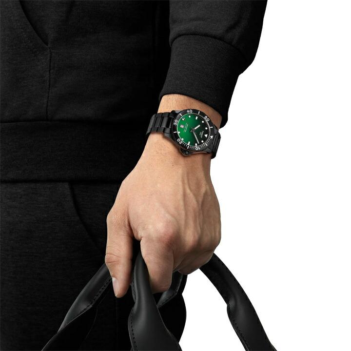 ボーナスストア＋10% TISSOT ティソ SEASTAR シースター 1000 クォーツ 40mm 30気圧防水 腕時計 正規品 2年保証 T1204103309100の画像
