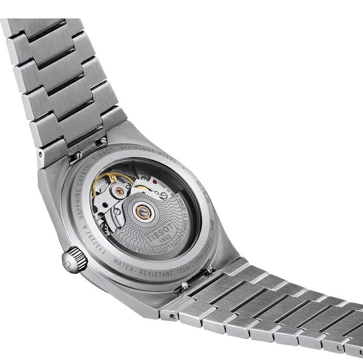 【ご購入特典対象商品】TISSOT ティソ T-CLASSIC PRX 自動巻き 35mm ライトグリーン 腕時計 正規品 T137.207.11.091.01【T1372071109101】