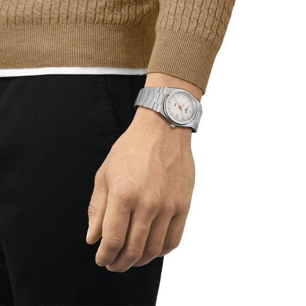 ボーナスストア＋10% TISSOT ティソ T-CLASSIC PRX クォーツ  316Lステンレススチールケース 10気圧防水 腕時計 日本国内正規品 T137.410.11.031.00の画像
